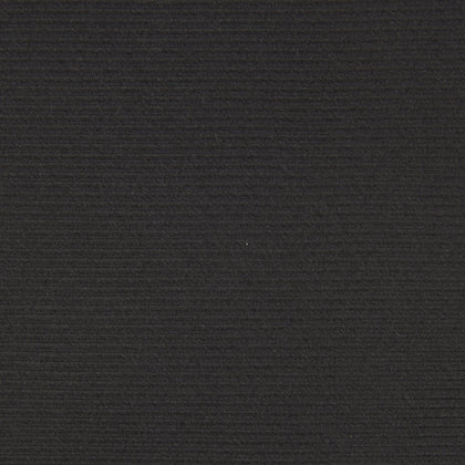 Slim Black Twill Silk Tie Image 2