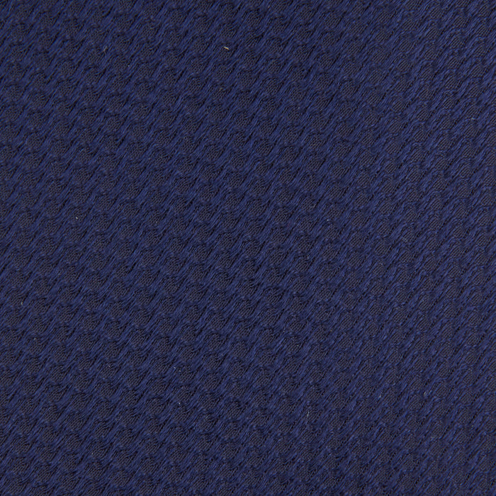 Navy Lace Silk Tie Image 2