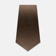 The Turnbull & Asser Brown Lace Silk Tie, featuring a subtle houndstooth pattern, is shown flat against a light gray background.