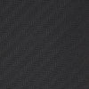 View 3 of product A Long Black Herringbone Silk Tie by Turnbull & Asser is shown rolled up on a plain white background.
