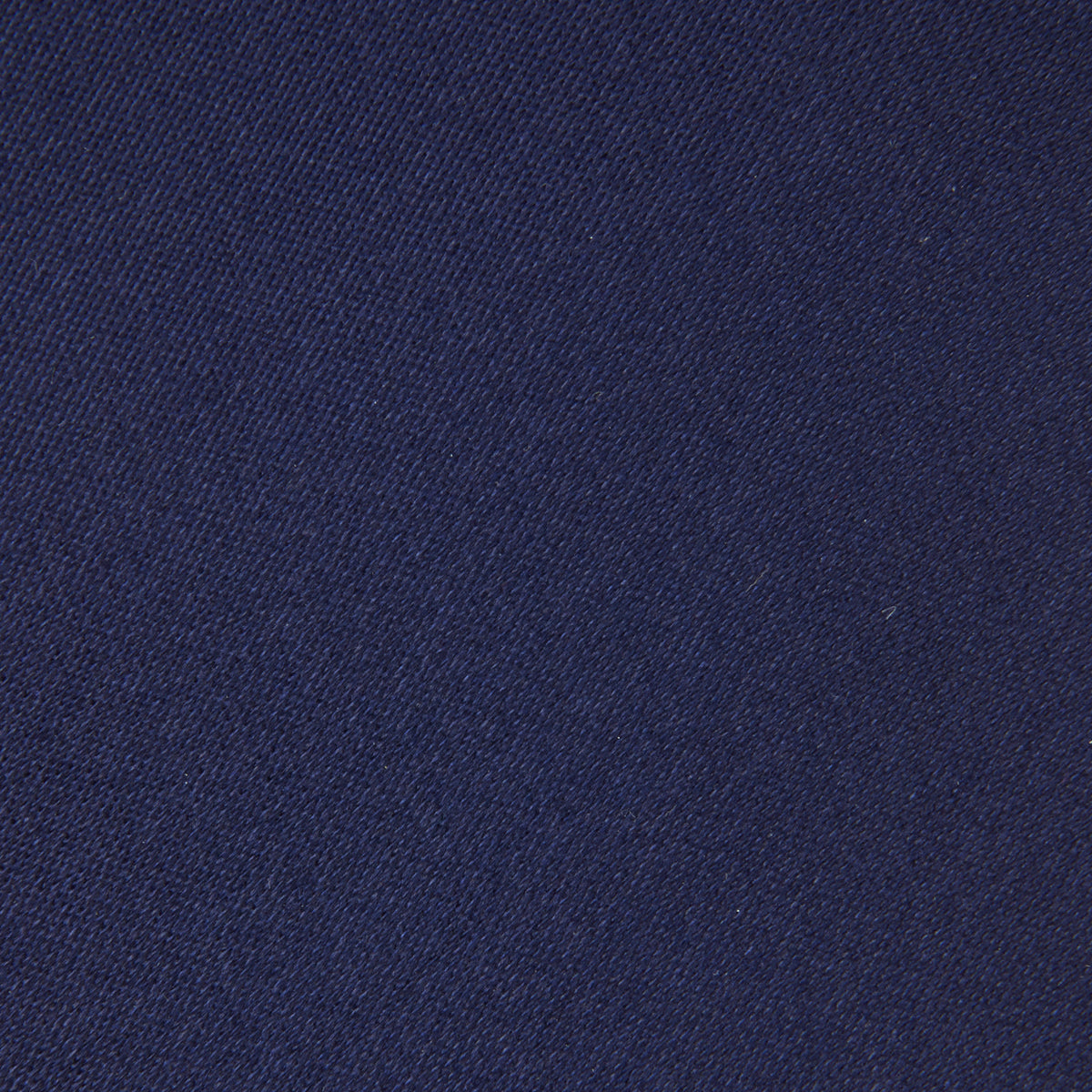 View 3 of product The Turnbull & Asser Navy Plain Satin Silk Tie is neatly rolled and set against a white background, making it an ideal accessory for smart dress occasions.