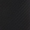 View 3 of product The Black Ottoman Silk Tie by Turnbull & Asser features a subtle wavy textured pattern and is crafted from heavyweight ribbed silk, shown rolled up against a plain white background.