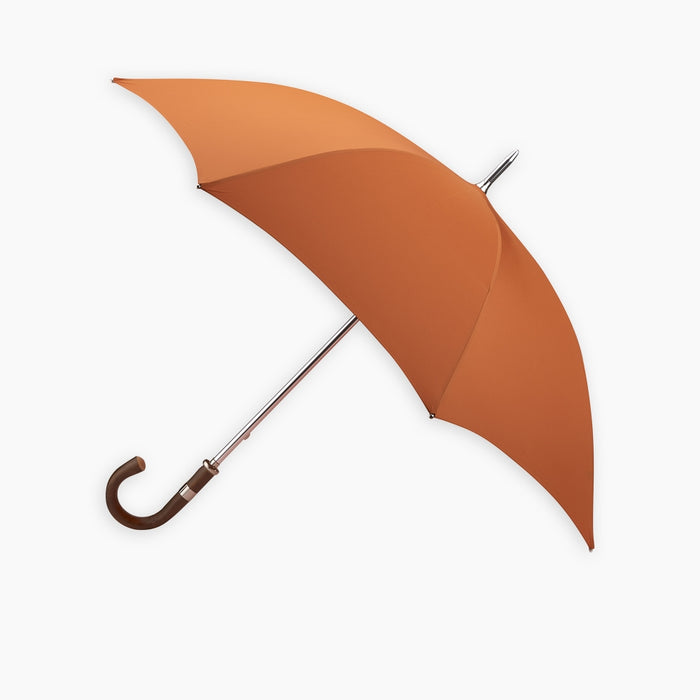 Orange Umbrella with Chestnut Crook Image 2