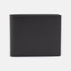 The Turnbull & Asser Black Leather Billfold is a stylish wallet shown closed and standing upright against a white background.