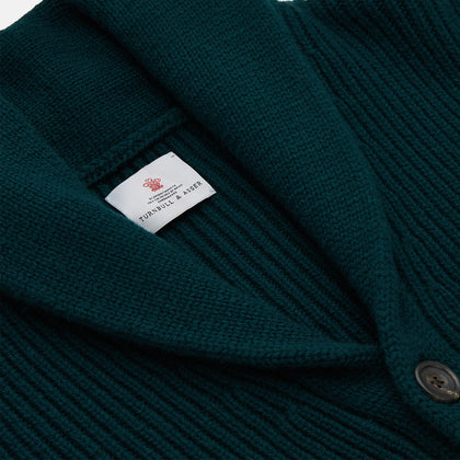 Ainsley Ribbed Shawl Neck Cardigan Image 1