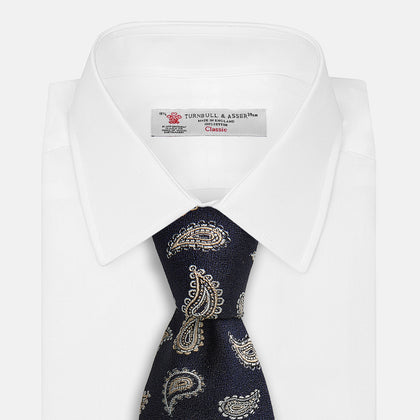 Black Renoir Paisley Tie Image 1
