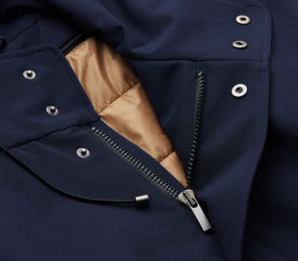 Navy Walter Sealup Parka with Detachable Liner Image 1
