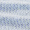 View 4 of product The Turnbull & Asser Tonal Blue Stripe Regular Fit Shirt features a T&A collar and 3-button cuffs, shown against a white background.