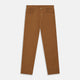 Tan Stretch Cotton Five-Pocket Mylo Jeans by Turnbull & Asser, featuring a classic straight-leg cut, are displayed flat on a white background—showcasing timeless style and quality craftsmanship.