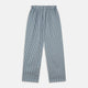 Turnbull & Asser Green Multi Check Cotton Pyjama Trousers with an elastic waistband and contemporary fit, shown flat on a white background.