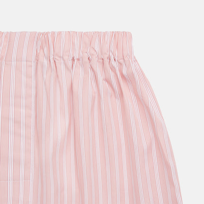 Red and White Stripe Cotton RE-PURPOSE Godfrey Boxers Image 1