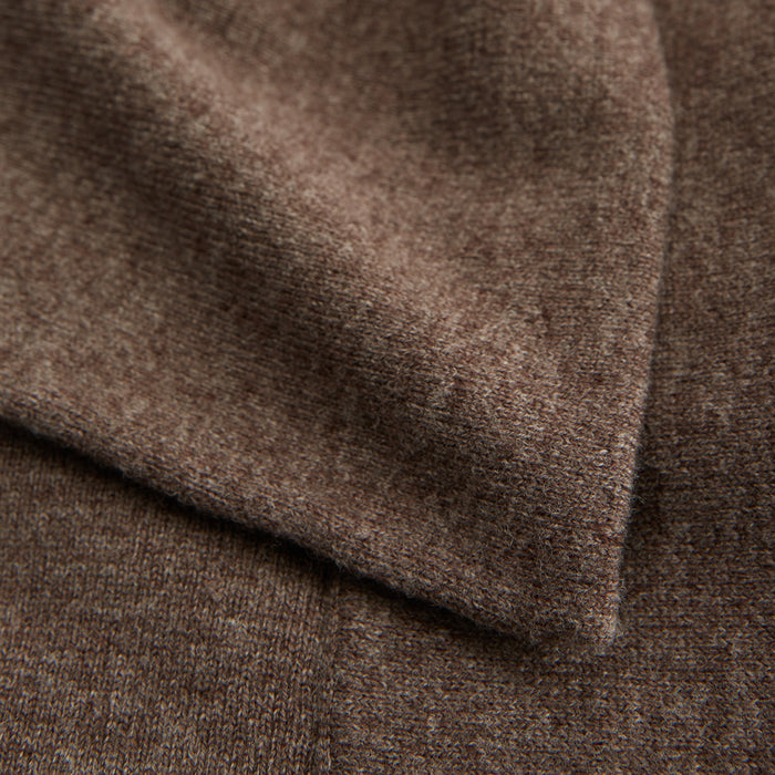 Grey Wool And Cashmere Lily Blanket Image 4
