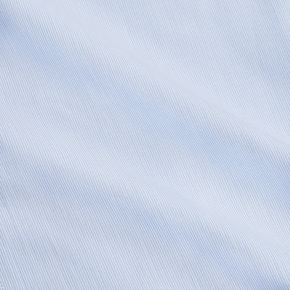 Pale Blue Multi Stripe Cotton Regular Fit Whitby Shirt Image 3