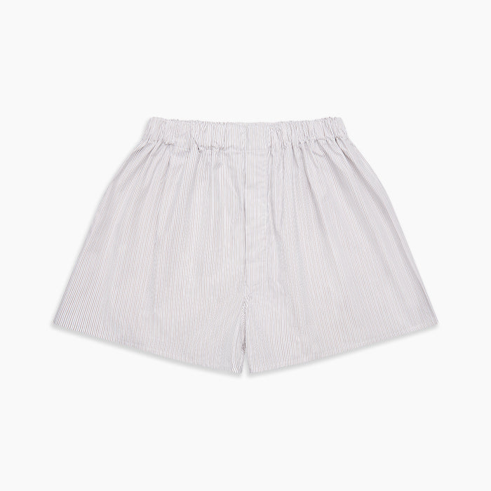 Beige Stripe Cotton Godfrey Boxers Image 2
