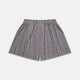 Black Prince of Wales check cotton Godfrey boxer shorts by Turnbull & Asser, featuring a loose fit and elastic waistband in a classic checkered design, displayed flat on a white background.