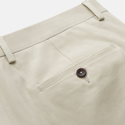 Cream Cotton Manson Trousers Image 1