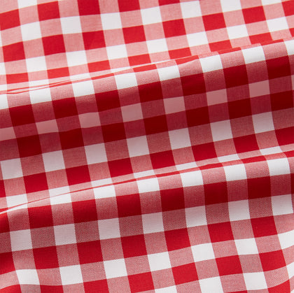 Burgundy Multi Check Cotton Weekend Fit Hayne Shirt Image 3