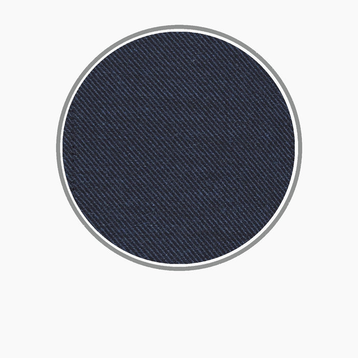 Navy Cashmere Blend Fabric Image 1