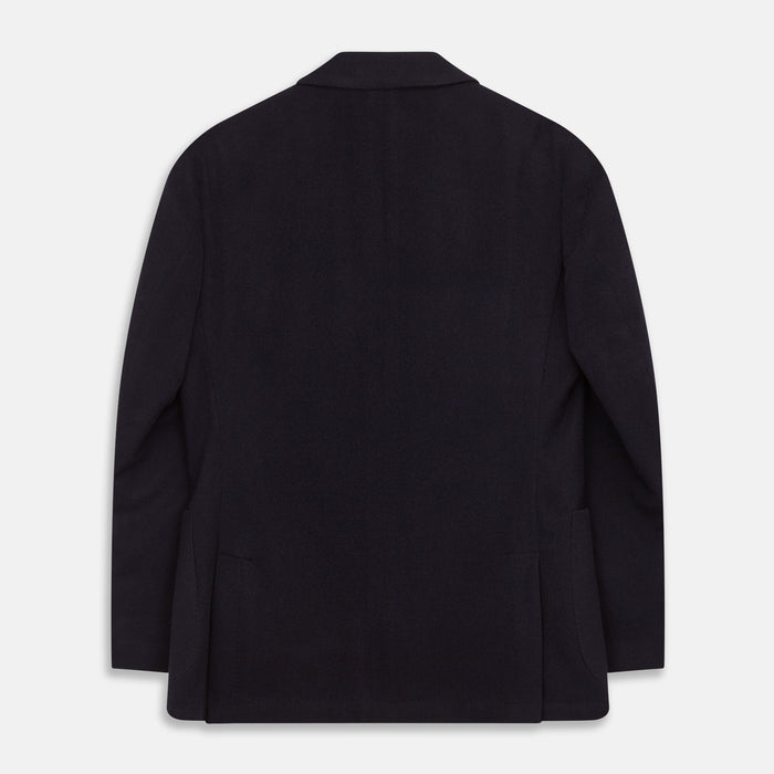 Navy Cashmere Bern Blazer Image 3