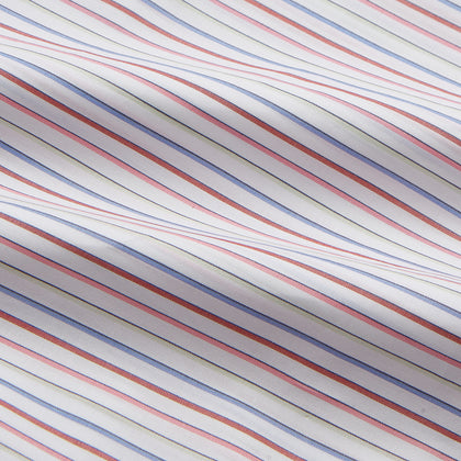 Red Multi Blazer Stripe Regular Fit Mayfair Shirt Image 2
