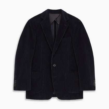 Navy Cord Bern Blazer Image 4