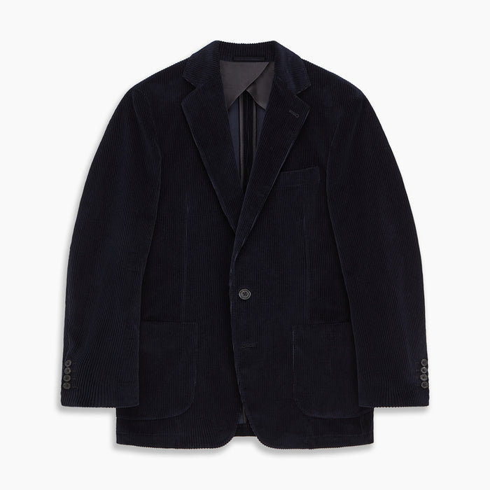 Navy Cord Bern Blazer Image 4
