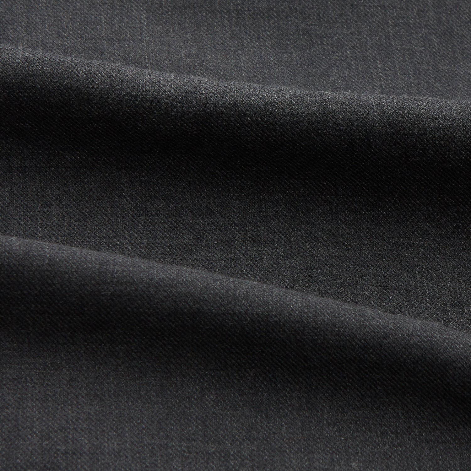 View 4 of product The Turnbull & Asser Charcoal Cotton and Wool Blend Regular Fit Mayfair Shirt features a classic collar, front buttons, and buttoned cuffs—ideal for fans of timeless Mayfair shirts.