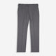The Grey Fox Flannel Trousers by Turnbull & Asser are tailored in a straight-leg fit from soft wool flannel by Fox Brothers, featuring belt loops and side pockets, shown flat on a white background.