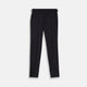 A pair of navy Escorial wool trousers by Turnbull & Asser, featuring a tailored style, straight-leg fit, front crease, belt loops, side pockets, and metal buckle details on the waistband, shown against a white background.