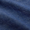View 5 of product The Indigo Linen Weekend Fit Shirt with Derby Collar by Turnbull & Asser, shown flat on a white background, features long sleeves, white buttons, and buttoned cuffs—ideal for pairing with a classic suit or for casual wear.