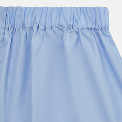 Blue Two-Fold 200 Cotton Boxer Shorts Image 1