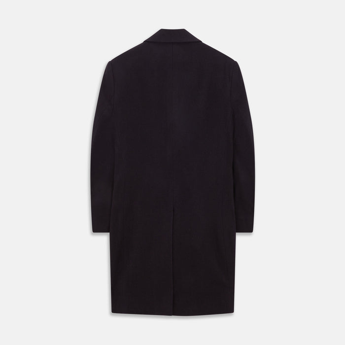 Navy Cashmere Joseph Overcoat Image 1
