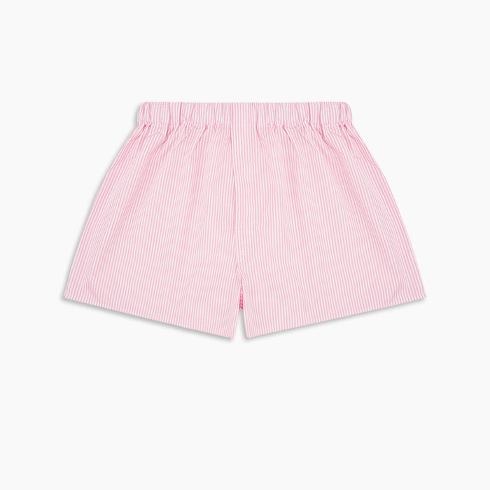 Pink Bengal Stripe Cotton Boxer Shorts Image 2