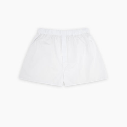 White Two-Fold 200 Cotton Boxer Shorts Image 2