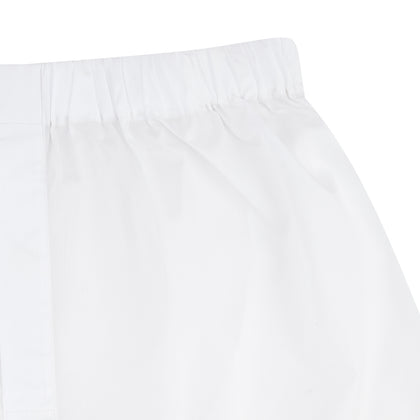 White Two-Fold 200 Cotton Boxer Shorts Image 1