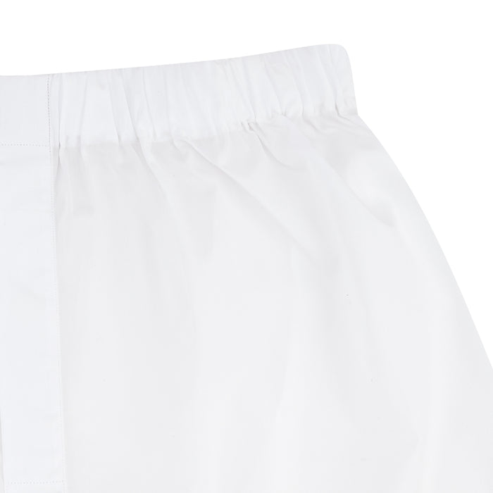 White Two-Fold 200 Cotton Boxer Shorts Image 1