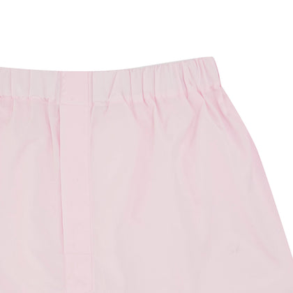 Pink Sea Island Quality Cotton Boxer Shorts Image 1