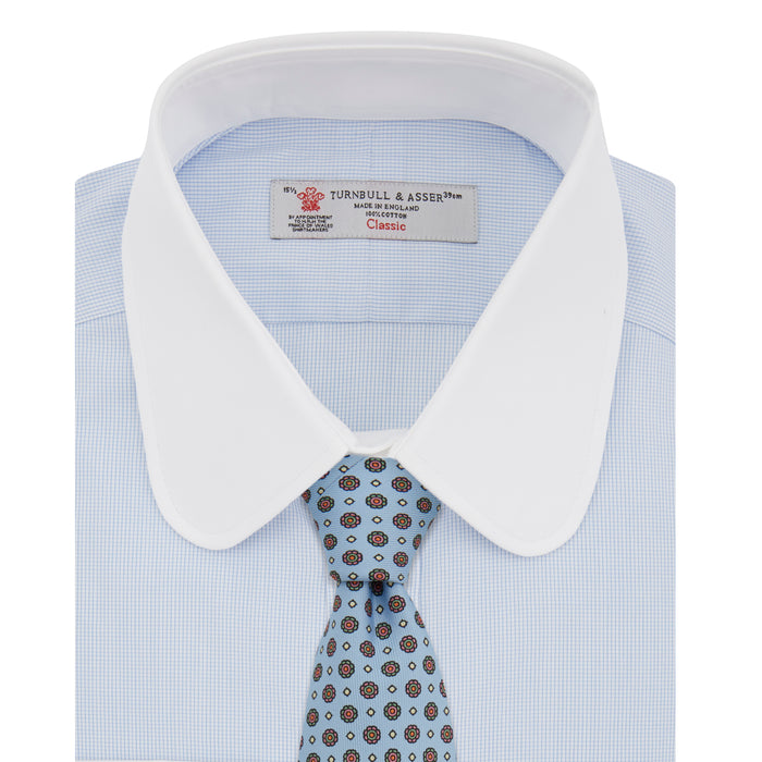 The Great Gatsby Cotton Shirt with White Collar and Double Cuffs Image 3
