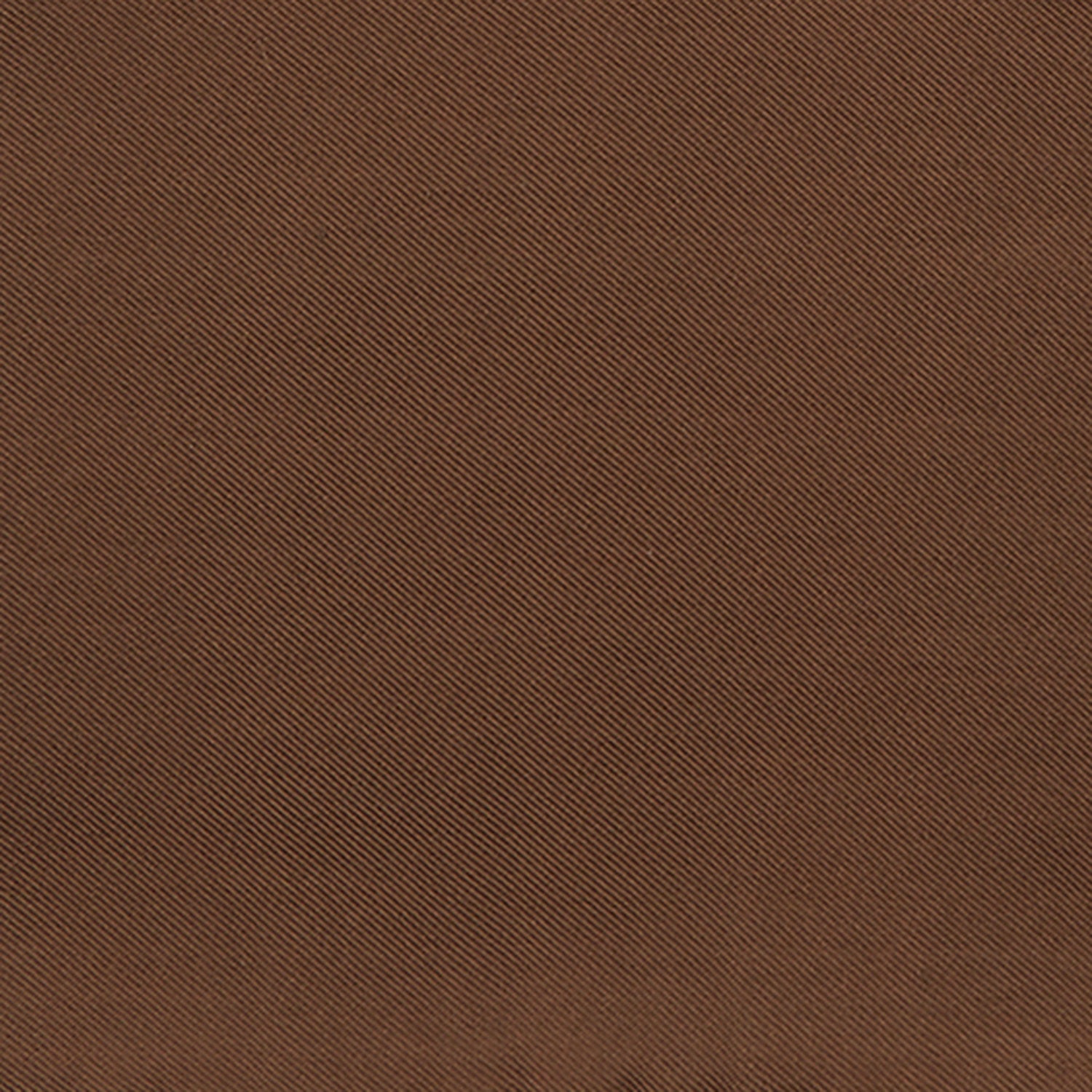 View 3 of product The Brown and White Piped Silk Pocket Square by Turnbull & Asser features a stitched edge and discreet branding—an elegant accessory for any occasion.