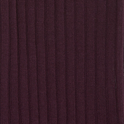 Burgundy Short Cotton Socks Image 1