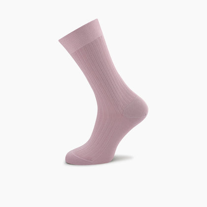 Dusky Pink Short Pure Cotton Socks Image 2