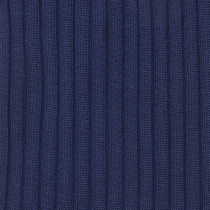 Ocean Blue Long Cotton Socks Image 1