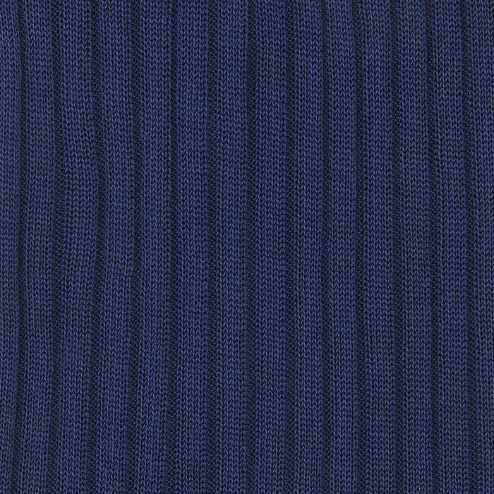 Ocean Blue Long Cotton Socks Image 1