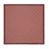 View 2 of product The Turnbull & Asser Red and Pink Arrow Silk Pocket Square features a striking pattern and luxurious silk, perfect for adding elegance to any look.