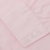 View 6 of product A Turnbull & Asser Light Blue and Navy Piped Silk Pocket Square is shown against a plain white background, highlighting its classic design and fine detailing.