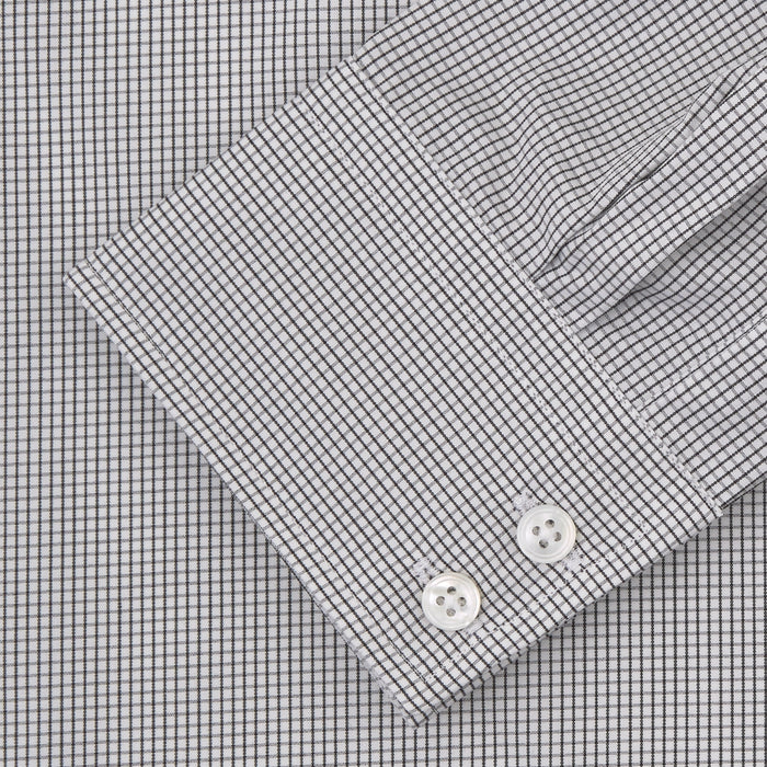 Checked Wool Car Coat Image 1