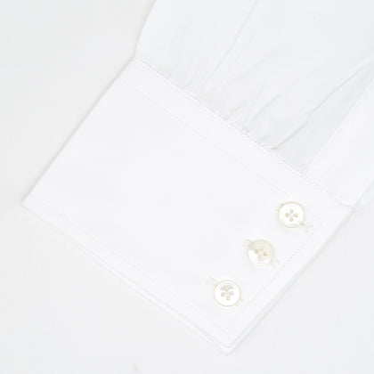 SHIRTS TAILORED FIT KENT COLLAR 3BC PLA WHITE Image 1