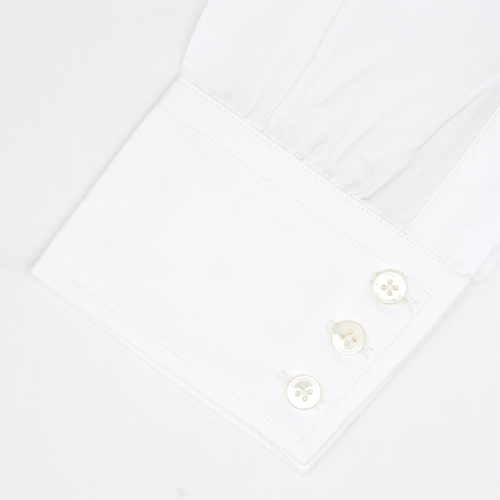 SHIRTS TAILORED FIT KENT COLLAR 3BC PLA WHITE Image 1