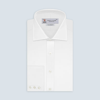 SHIRTS TAILORED FIT KENT COLLAR 3BC PLA WHITE