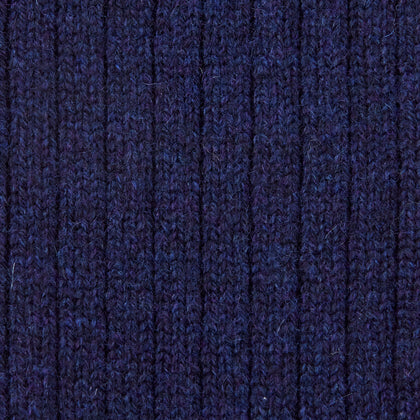 Navy 3/4 Length Cashmere Socks Image 1